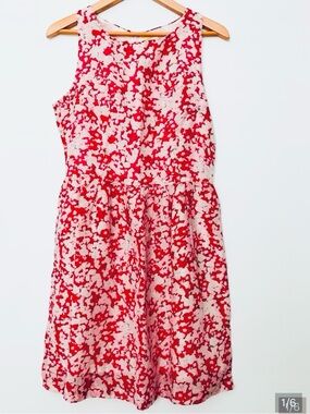 Gianni Bini Pink and Light Pink Floral Sundress